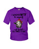 Image of Whisper Wtf Cow Limited Classic T-Shirt - Ladies Flowy Tank - Youth Tee