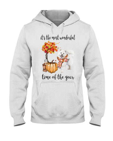 Samoyed - The Most Wonderful Time T-Shirt - Hoodie - Ladies Tee