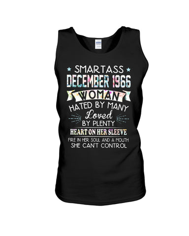 Smartass December 1966 T-Shirt - Sweatshirt - Unisex Tank Top