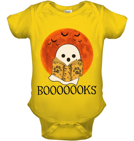 Boo Loves Booooooks T-Shirt - Baby Onesie - Mug