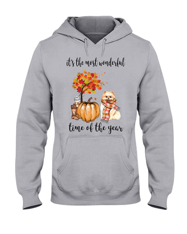 Pomeranian - The Most Wonderful Time T-Shirt - Hoodie - Ladies Tee