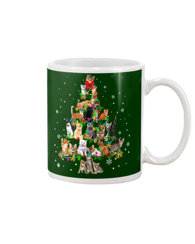 Unique Cat Christmas Tree Limited Classic T-Shirt - Mug