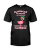 Image of Flamingos Are Awesome Limited Classic T-Shirt - Guys Tee - Sweatshirt