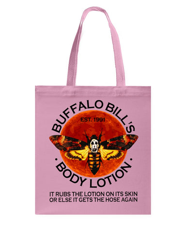 Buffalo Bill's Body Lotion Limited Classic T- Shirt - Guys Tee - Basketweave Tote Bag