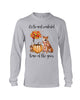 Image of Shiba Inu The Most Wonderful Time T-Shirt - Guys V-Neck - Unisex Long Sleeve