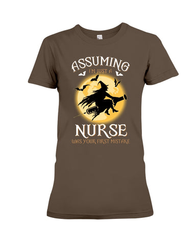 Assuming Nurse Witch Limited Classic T-Shirt - Ladies Tee - Hoodie