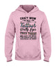 Image of Crazy Mom I Am Who I Am T-Shirt - Hoodie - Guys V-Neck