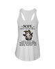 Image of Cow- Nope Can't Go To Hell Limited Classic T- Shirt - Ladies Flowy Tank - Youth Tee