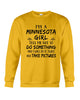 Image of Minnesota Girl I Will Do It Twice T-Shirt - Guys Tee - Sweatshirt