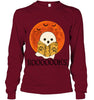 Image of Boo Loves Booooooks T-Shirt - Hoodie - Unisex Long Sleeve