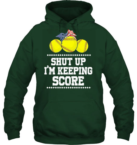 Shut Up! I'm Keeping Score Limited Classic T- Shirt - Guys Tee - Hoodie