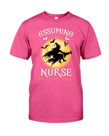 Assuming Nurse Witch Limited Classic T-Shirt - Guys Tee - Sweatshirt