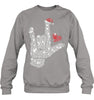 Image of Sign Language Bright T-Shirt - Unisex Long Sleeve - Sweatshirt