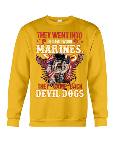 Belleauwood Marines - Devil Dogs T-Shirt - Sweatshirt - Unisex Tank Top