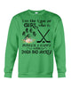 Image of A Big Fan Of Dogs And Hockey Girl Limited Classic T-Shirt - Sweatshirt - Unisex Tank Top