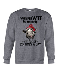 Whisper Wtf Cow Limited Classic T-Shirt - Sweatshirt - Unisex Tank Top