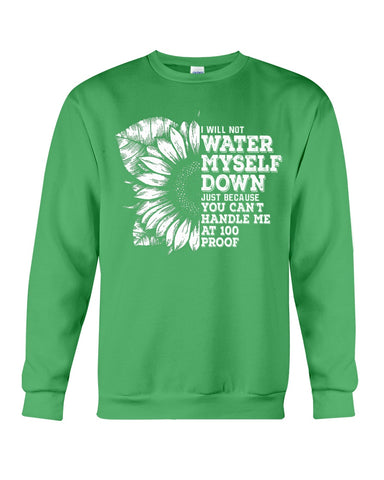 Water Myself Down Sunflower Limited Classic T-Shirt - Guys Tee - Sweatshirt