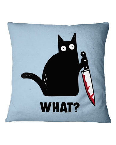 Murdered Cat T-Shirt - Pillow Cover