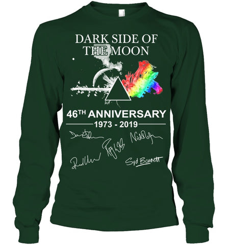 Dark Side Of The Moon 46Th Anniversary Limited Classic T- Shirt - Unisex Long Sleeve - Ladies Flowy Tank