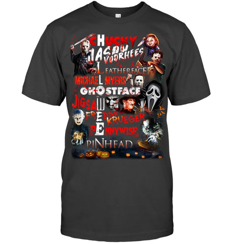 Long Horrible Halloween Limitted Classic T-Shirt - Guys Tee - Horizontal Poster