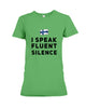 Image of I Speake Fluence Silence Limited Classic T-Shirt - Ladies Flowy Tank - Ladies Tee