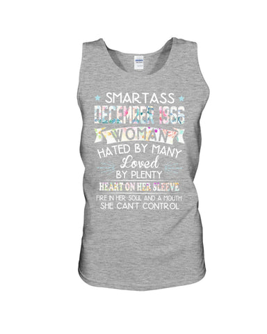 Smartass December 1966 T-Shirt - Sweatshirt - Unisex Tank Top