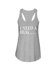 I Need A Huge Glass Of Wine T-Shirt - Ladies Flowy Tank - Youth Tee