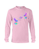 Image of Coloful Couple Of Birds Fall In Love Limited Classic T- Shirt - Guys V-Neck - Unisex Long Sleeve