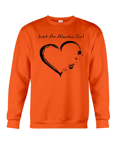 Just An Alaska Girl Limited Classic T-Shirt - Sweatshirt - Unisex Tank Top