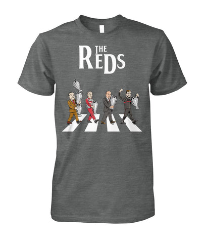 The Reds Walking In The Street Limited Classic T-Shirt - Guys Tee - Unisex Long Sleeve