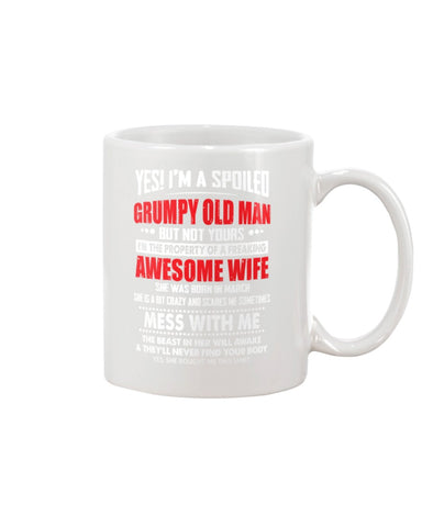 Grumpy Old Man And His Awesome March Wife Limited Classic T-Shirt - Mug