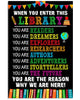 Image of When You Enter This Library Vertical Poster