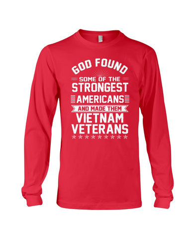 Vietnam Veterans- Strongest Americans Tote Bag - Unisex Long Sleeve - Mug