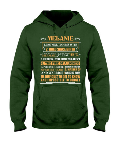 Melanie Characteristic Limited Classic T-Shirt - Ladies Tee - Hoodie