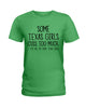 Image of Texas Girl Cuss Too Much Limited Classic T- Shirt - Ladies Tee - Guys V-Neck