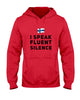 Image of I Speake Fluence Silence Limited Classic T-Shirt - Hoodie - Guys V-Neck