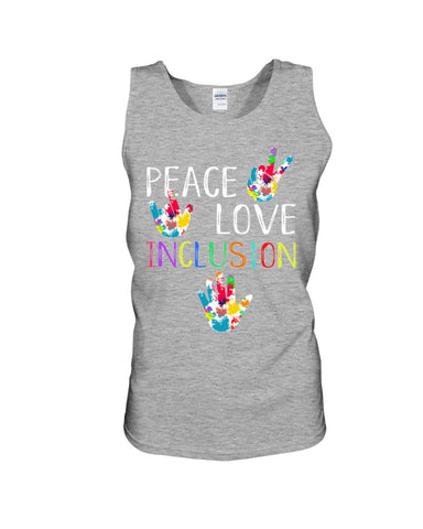 Peach Love Inclusion T-Shirt - Sweatshirt - Unisex Tank Top