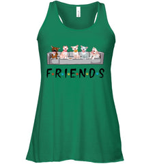 Pit Bull Friends T-Shirt - Ladies Flowy Tank - Hoodie