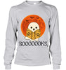 Image of Boo Loves Booooooks T-Shirt - Hoodie - Unisex Long Sleeve