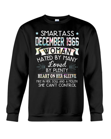 Smartass December 1966 T-Shirt - Sweatshirt - Unisex Tank Top