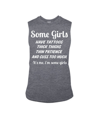 Some Girls Hate Tattoos T-Shirt - Guys Tee - Unisex Long Sleeve