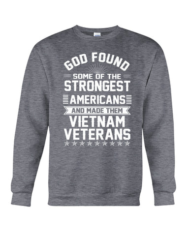 Vietnam Veterans- Strongest Americans Tote Bag - Sweatshirt - Unisex Tank Top