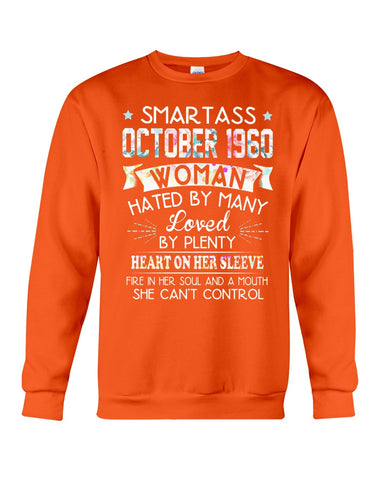 Smartass October 1960 Tote Bag - Sweatshirt - Unisex Tank Top