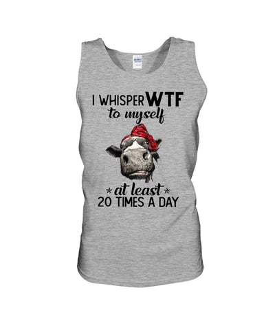 Whisper Wtf Cow Limited Classic T-Shirt - Sweatshirt - Unisex Tank Top