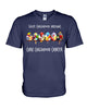 Image of Save Childhood Dreams Cure Childhood Cancer T-Shirt - Guys V-Neck - Unisex Long Sleeve