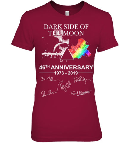 Dark Side Of The Moon 46Th Anniversary Limited Classic T- Shirt - Sweatshirt - Ladies Tee