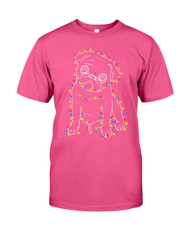 Coliful Dog Led Light Limited Classic T-Shirt - Guys Tee - Unisex Long Sleeve