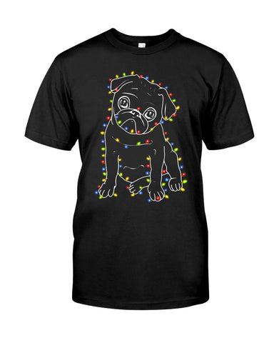 Coliful Dog Led Light Limited Classic T-Shirt - Guys Tee - Unisex Long Sleeve