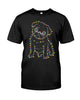 Image of Coliful Dog Led Light Limited Classic T-Shirt - Guys Tee - Unisex Long Sleeve